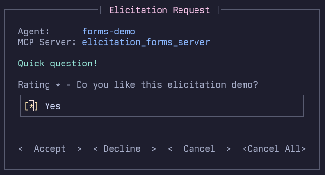 Elicitation Form
